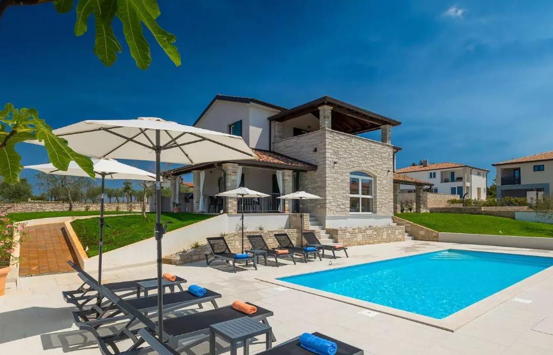 Villa Victoria Istra - Heated Pool Nova Vas (Brtonigla) Exterior foto